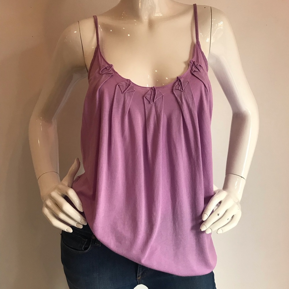 Tank Top with Stitching Detail